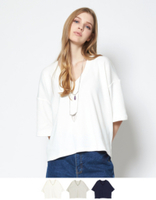 半袖Vネックプルオーバー【メール便可／90】