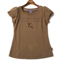 半袖スウェット　トレーナー 38 バーバリーブルーレーベル 66988 BURBERRY BLUE LABEL カーキ レディース