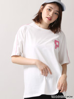 WEGO|【ピンクパンサーコラボ】フェイスTシャツ