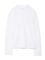 【emmi atelier】シンプルカットソー/WHT