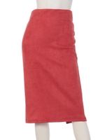 【ANAP】フェイクスエードBACKスリットタイトスカート/ベージュ(005)