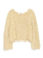 フリンジカーディガン/YEL