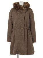 Faux Fur フレアミリタリーCT/L/BEG