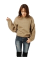 袖ループ編みニットTOP/MOCHA
