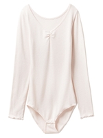 ホットファブリック針抜きレオタード/PNK