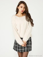 SループカットショートTOP/WHT