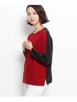 ホールガーメント(R)ボートネックニット/ライトベージュ(451)