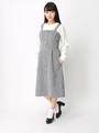 WEGO/チェックロングワンピース