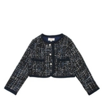 ガールズ パールボタンジャケット