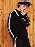 WEGO/スリーブラインプルオーバー