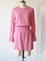 [BED&BREAKFAST]SMOOTH STRETCH KNIT Tunic/PINK