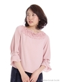 レースオフショルダーBL/ピンク