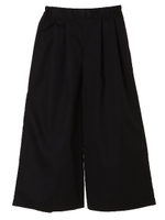 ・ワイドパンツ/ブラック