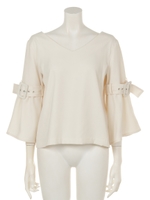 バックルギャザースリーブＢＬ/ブラック