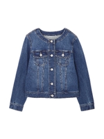 ノーカラーＧジャン/インディゴ(120)