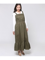 ビスチェ 裾フリルOP/ベージュ(005)