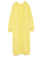 ボタンレスロングカーディガン/GRY