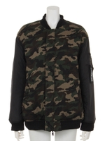 リバーシブルブルゾン/カーキ