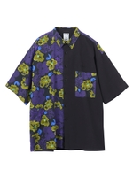 BLOCKING S/S SHIRT/ブラック