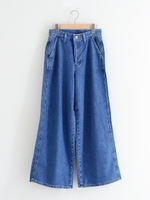 Wranglerバギーデニムパンツ/ブルー