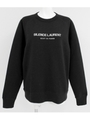 【Alluge】【HOLLYWOOD MADE】SILENT LAURENTスウェットトップス/ブラック(027)
