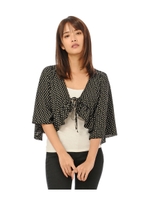 ドットフロントリボントップス/WHITE