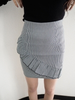 フリルポイントタイトスカート/MIX