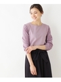 ラッセルレース スプリングニット/ライトパープル(081)