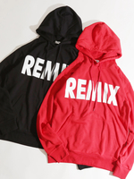 WEGO/REMIXロゴプルパーカー