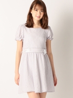 sweetフラワーレースワンピース/ライトブルー