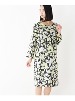 【WEB限定】スプリングフラワーワンピース/レモンイエロー(131)