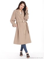 キャンディ袖トレンチコート/ベージュ