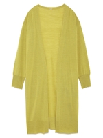 ハイゲージミドルカーディガン/LIME