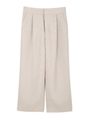 リネン調リネーラーパンツ/ベージュ(040)