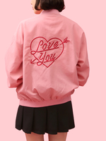 WC/ハートアロー刺繍ブルゾン