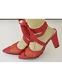 ST laceup toe/RED