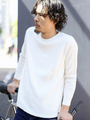 WAFFLE LS TEE/ワッフルクルーネックロンT