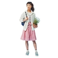 マリン風フードつきブルゾン