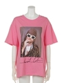 KURT COBAIN BIG TEE/PNK