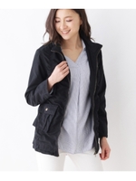 エステルシャーリングジャケット/カーキ(027)