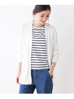 ハイゲージハイクールトッパーカーディガン/ホワイト系(002)