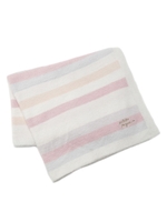 ’スムーズィー’5ボーダーブランケット/PNK