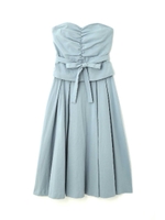 《EDIT COLOGNE》リボンディティールセットアップ/ブルー(110)