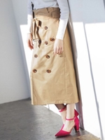 【WEB限定】トレンチタイトSK/ベージュ