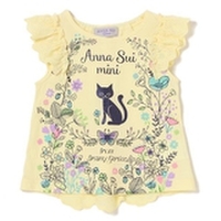 ボタニカル＆ネコプリントＴシャツ