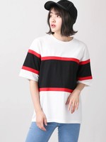 WEGO/カラーパネルビッグTシャツ