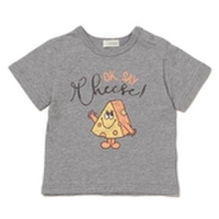 チーズプリントTシャツ