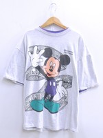 WEGO/【古着】Mickey キャラクターＴシャツ