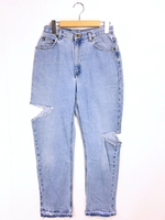 WEGO/【古着】リメイククラッシュデニムパンツ