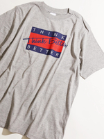 WEGO/トリコロゴTシャツ